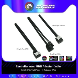 Cable RGB 6 Pines a 3 Pines para Ventiladores