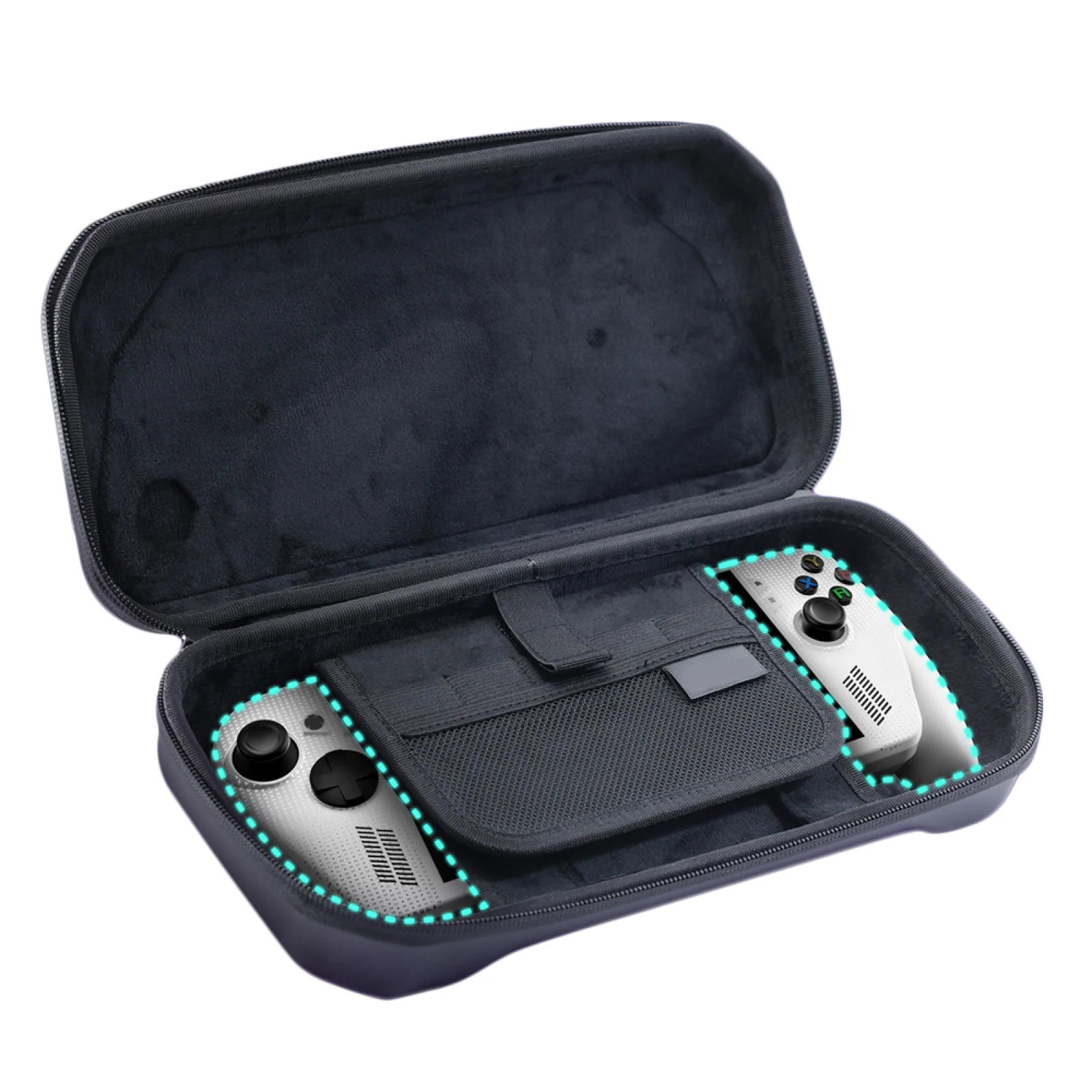 Estuche de transporte a medida para Rog Xbox Ally/Ally X, bolsa de transporte protectora EVA a prueba de caídas y golpes, accesorios para consola de juegos - imagen 2