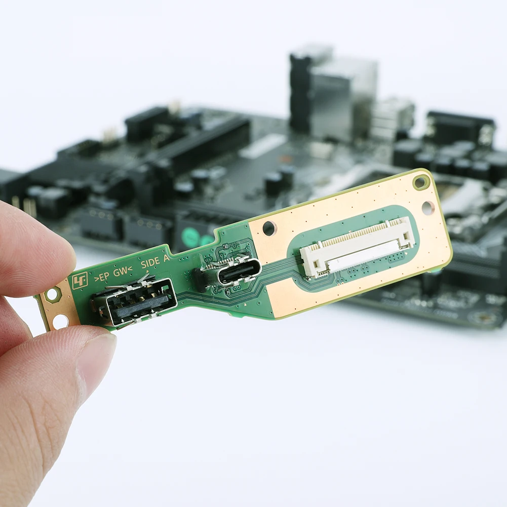 Para PS5 1200 Panel lateral de Host TYPE-C/TYPE-A tablero lateral de consola de juegos tablero lateral para consola de juegos PS5 piezas de reparación de placa PCB EDU-030