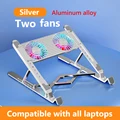 Silver Aluminum 2Fan