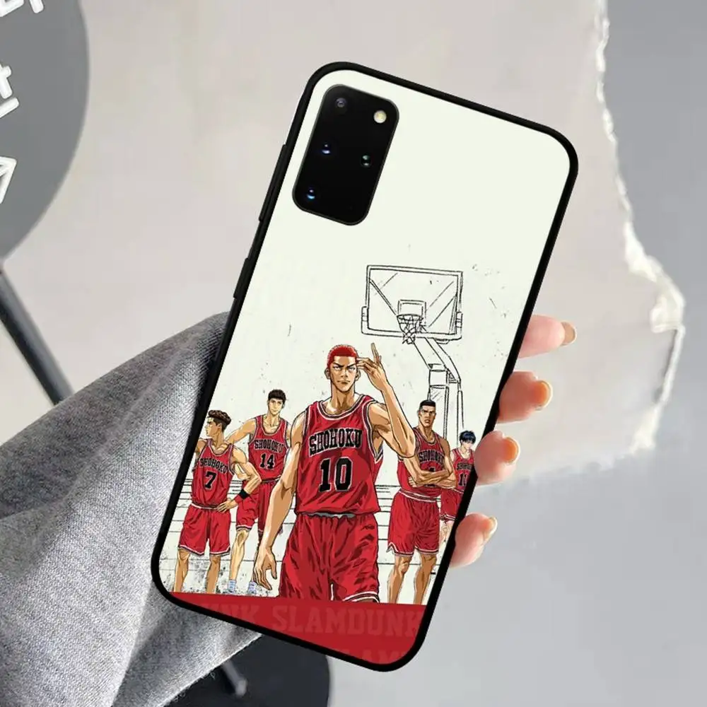 Funda de teléfono con película animada Slam Dunk para Samsung S 24 Fe 25 Ultra Plus 20 Lite 21 30 22 23 24 22 Ultra 5G Fundas - imagen 4