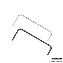 Barrow Tubo Rígido Prebendado OD14/16 mm para Refrigeración Líquida PC