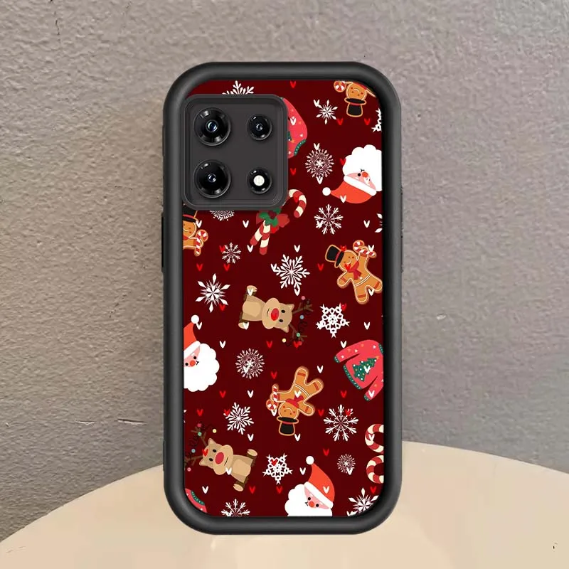 Funda con patrón de arte navideño para Infinix Tecno Spark Camon Smart Zero Go 1 7 8 8C 9 10 30 40 Plus, funda para teléfono con escalera ocular - imagen 3