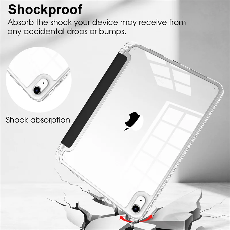 Para iPad Air 6 7 11 pulgadas Funda 2025 2024 iPad Pro 11 "13" Funda iPad A16 11th 10th 10,2 9th Generación Pro 12,9 6th 5th 4th Funda - imagen 5