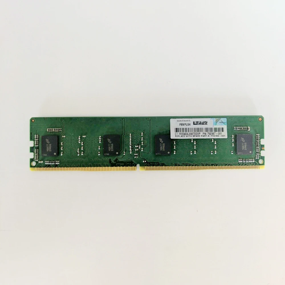 1 Uds 752367-081 774169-001 726717-B21 4GB DDR4 2133 PC4-2133P memoria de servidor REG - imagen 3