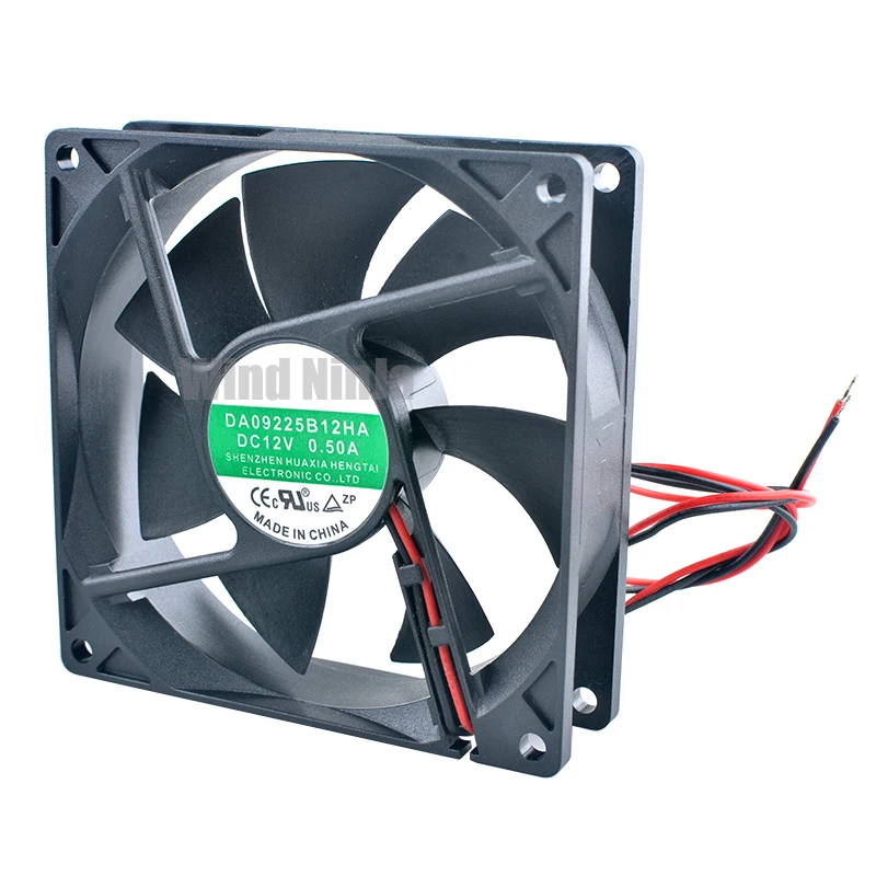 DA09225B12HA ventilador de refrigeración con rodamiento de bolas 92mm X 92mm X 25mm DC12V 0.50A 9,2 cm chasis CPU ventilador de fuente de alimentación para computadora Hardwa - imagen 4