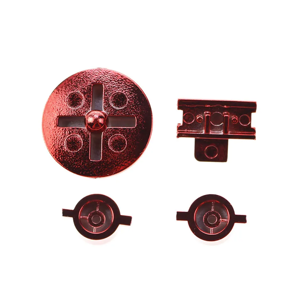 JCD 1 Juego de botones d-pad conductores de goma para GameBoy Classic para GB DMG A B botones DIY reemplazo de botones cromados - imagen 4