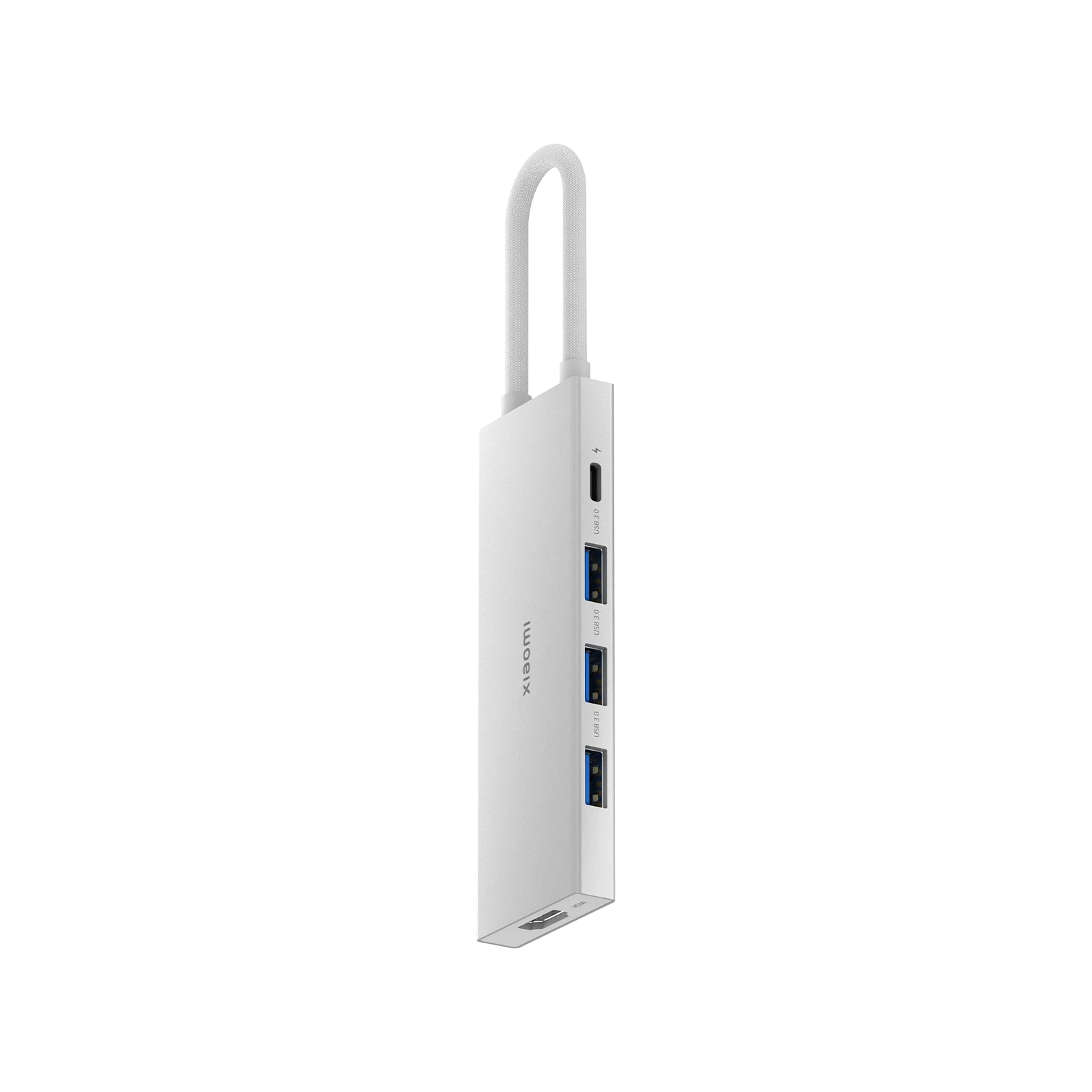 Official | Xiaomi 5-in-1 Type-C Hub Blanco Amplía los puertos sin esfuerzo y aumenta la eficiencia en la oficina 5 puertos en 1 Funcionalidad mejorada El versátil puerto tipo C admite la transmisión de datos y la carga. - imagen 2