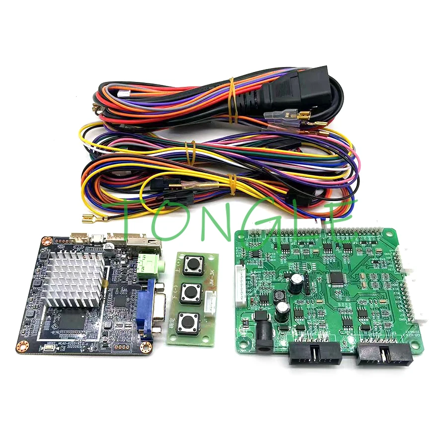 Kit de bricolaje Arcade de carreras para niños, Crossfade con rueda para niños, máquina de juego de entretenimiento, billete que funciona con monedas - imagen 3