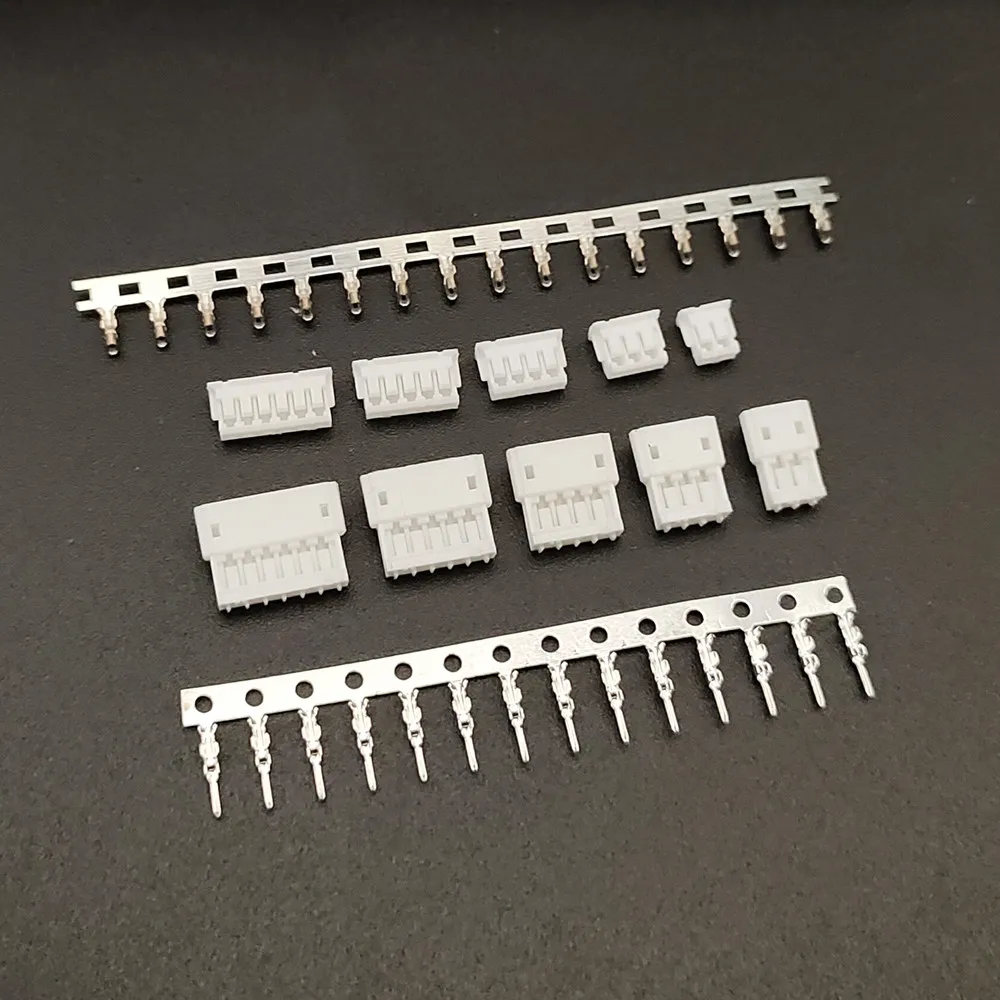 40 set/caja JST ZH1.5 2P 3P 4P 5 pines Kit de terminales de paso de 1,5mm cabezal de carcasa de enchufe macho hembra conectores de cable adaptador JST - imagen 2