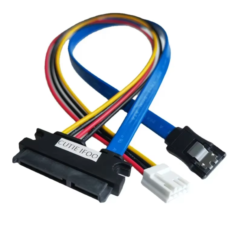 Cable SATA 4 pines a 22 pines para SSD ITX – Datos y Alimentación - imagen 2