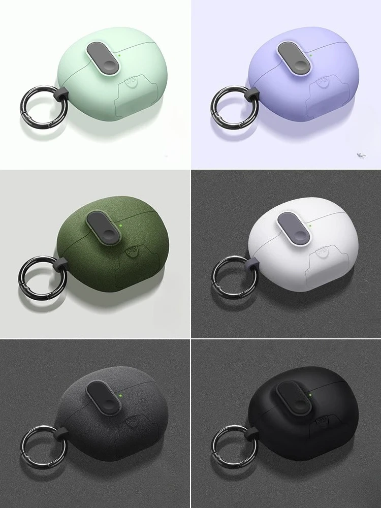 Nuevo para Huawei Freeclip funda con cerradura de seguridad y soporte para teléfono pieles de arenisca funda para auriculares Huawei Freeclip funda para auriculares - imagen 5