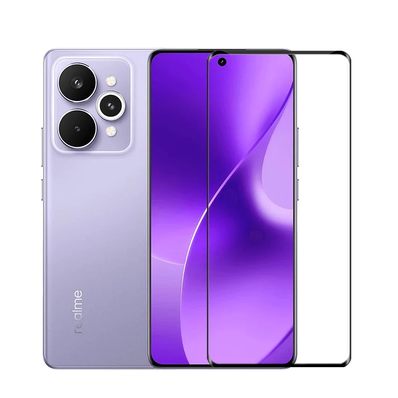 Cubierta completa de vidrio para Realme 15 Pro, Protector de pantalla de vidrio templado Realme 15 Pro, película protectora 3D para teléfono Realme 15 Pro - imagen 3