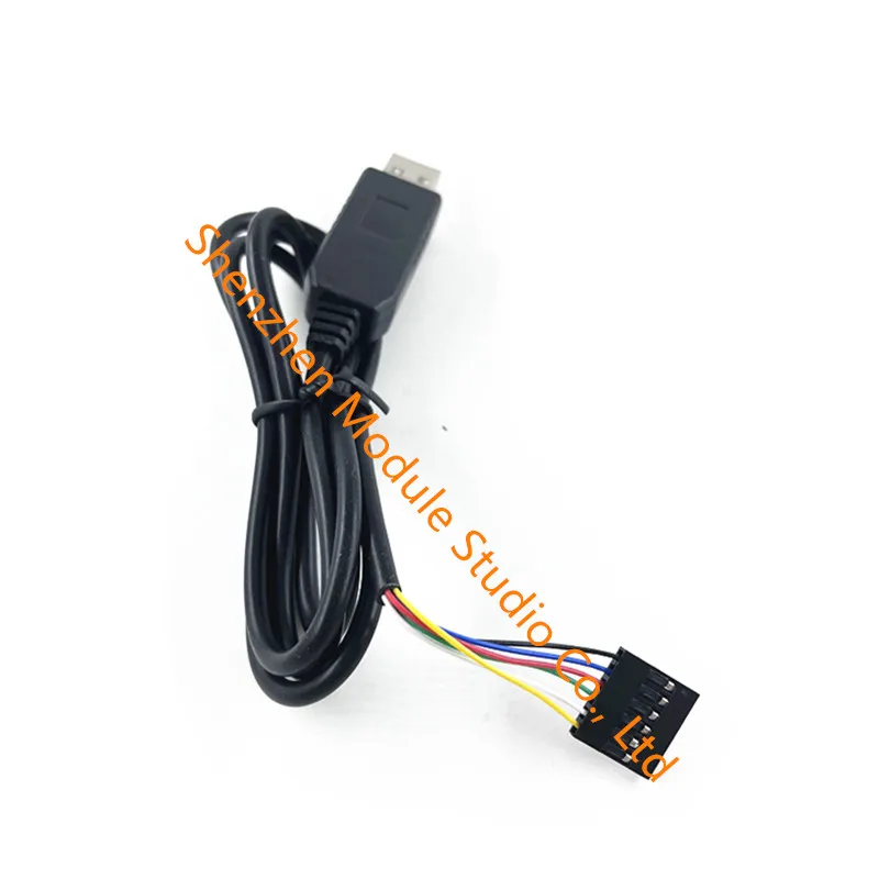 Módulo FT232RL FT232 de 6 pines para Arduino USB a TTL UART adaptador de Cable serie RS232 módulo de Cable de descarga indicador LED