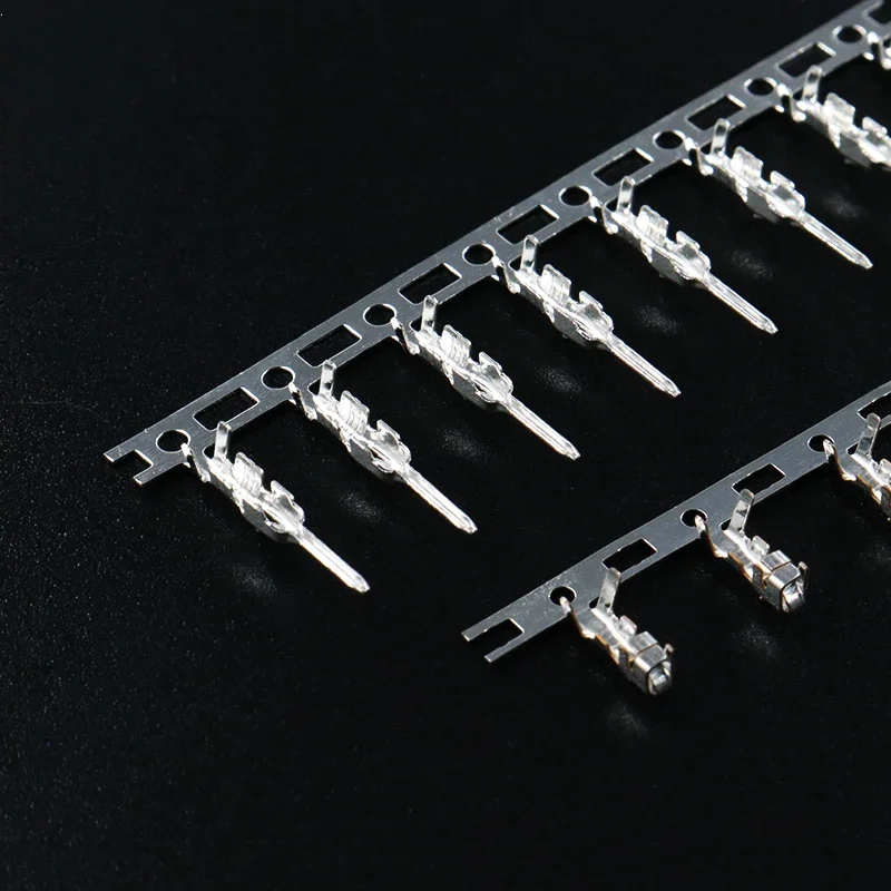 100 unids/lote JST XH2.54 conectores de clavija de Terminal macho XH carcasa de Cable pines de engarzado macho hembra - imagen 4