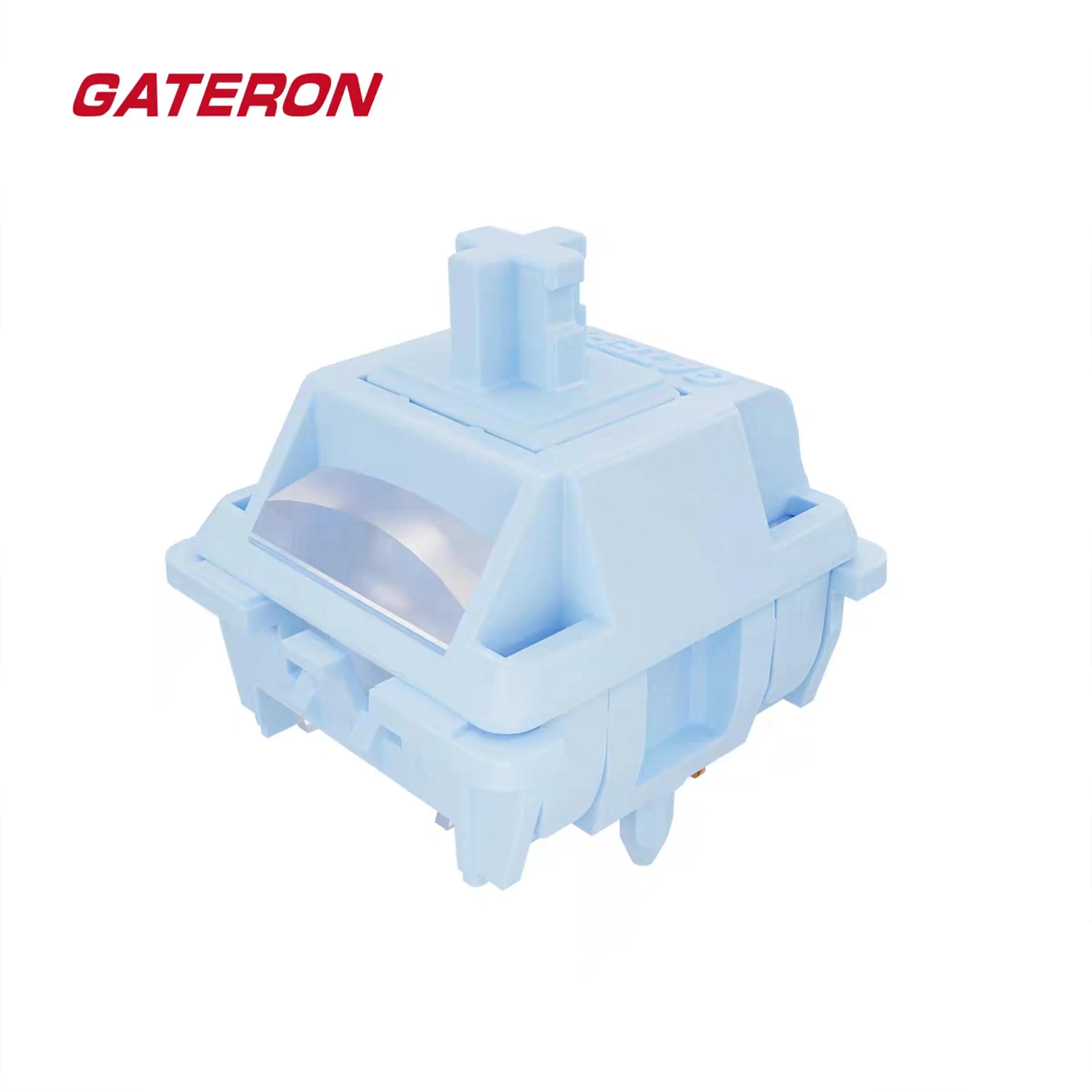 GATERON-interruptor para batido de sal marina, HIFI, lineal, 5 pines, todo POM, Material RGB personalizado, lubricación de fábrica, interruptor de teclado mecánico - imagen 4