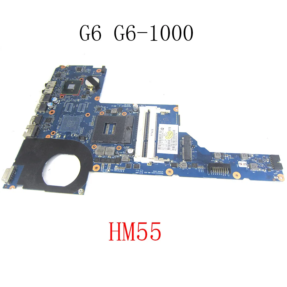 Yourui para HP Pavilion G6 G6-1000 placa base de computadora portátil HM55 UMA DDR3 639521-001 6050A2412201 placa principal prueba completa - imagen 2