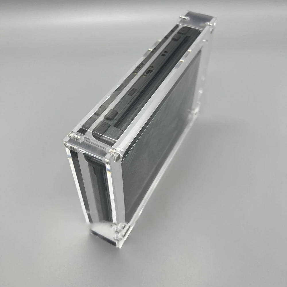 Protector de caja de acrílico transparente para Nintendo, estuche de exposición transparente para consola 3dsxl/3dsll - imagen 3