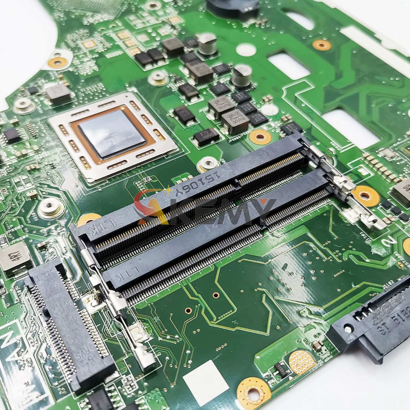 Placa base para ordenador portátil X550ZA para ASUS VivoBook X550Z K555Z A555Z VM590Z K550ZE F550ZE A550ZE X550ZE con CPU A8 A10 stk - imagen 5