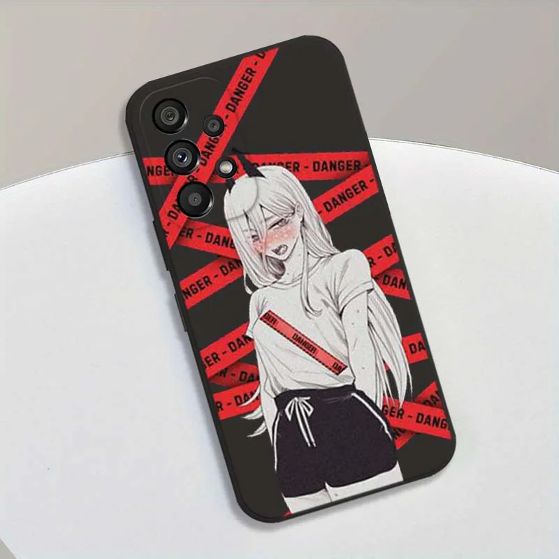 Funda de motosierra de Anime para Samsung Galaxy A73 A72 A71 A70 A60 A56 A55 A54 A53 A52 A51 A42 A36 A35 A31 - imagen 3