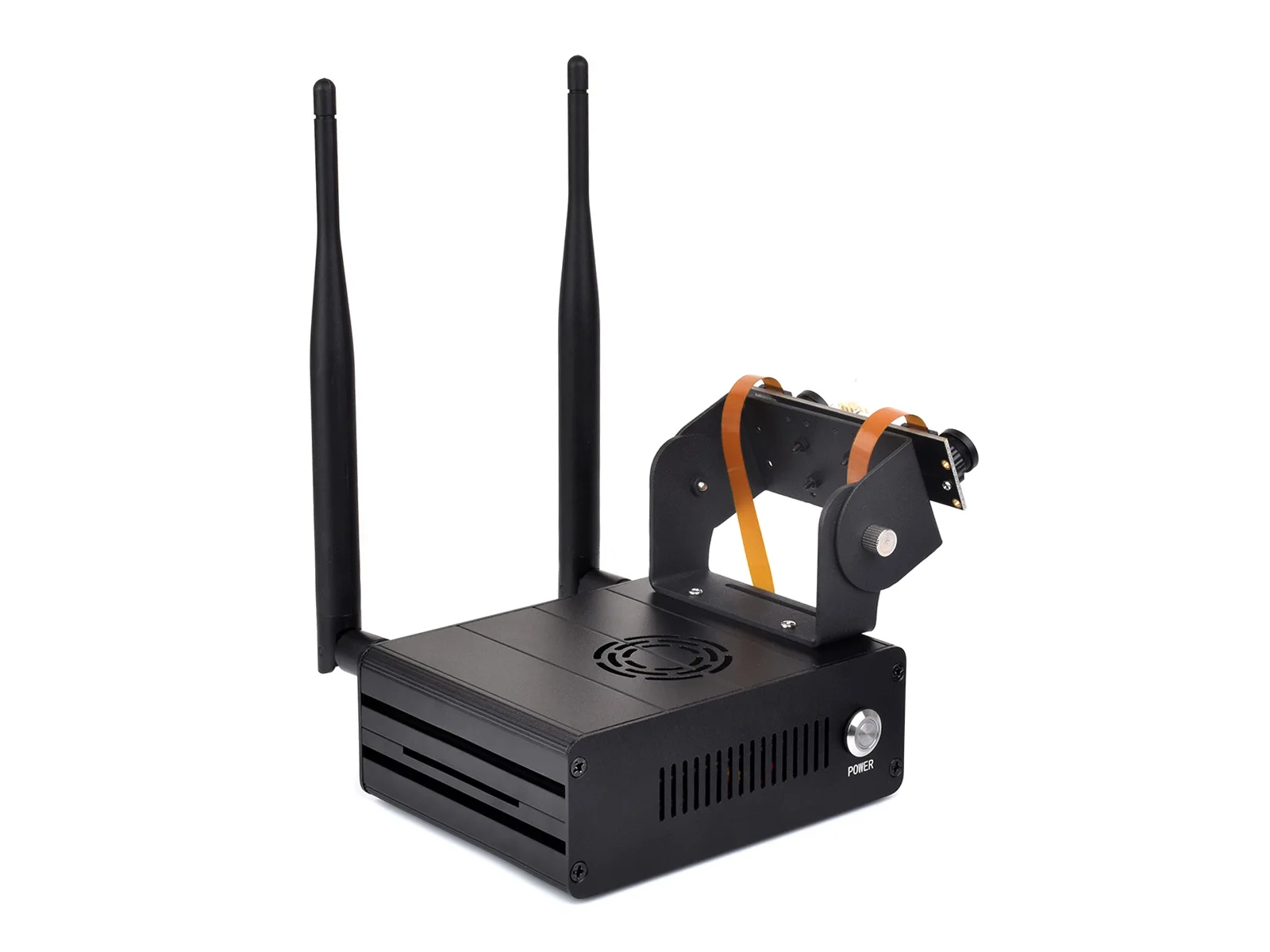 Waveshare-funda de aleación de aluminio para Jetson Orin, con soporte para cámara, adecuada para kits Jetson Orin Nano y Jetson Orin NX - imagen 2