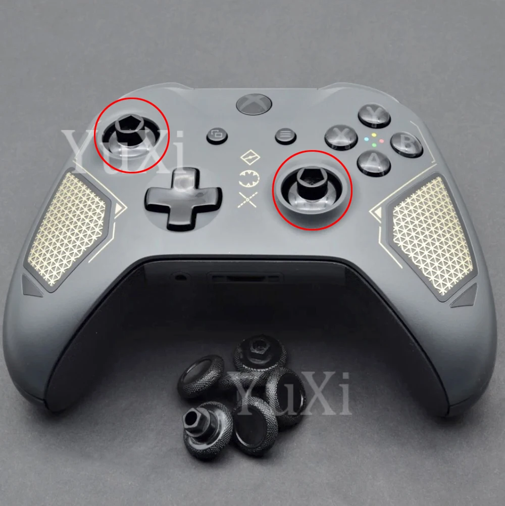 Juego de botones de Joystick para Xbox One, teclas de altura ajustables, controlador de Gamepad, botones de seta de colores, PS4, PS5, 3D, 1 Juego - imagen 5