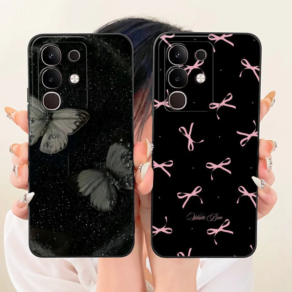 Bonita funda de teléfono estampada para Vivo Y29 4G, fundas de silicona suave a prueba de golpes para Vivo Y29 4G V2434, fundas para parachoques - imagen 4
