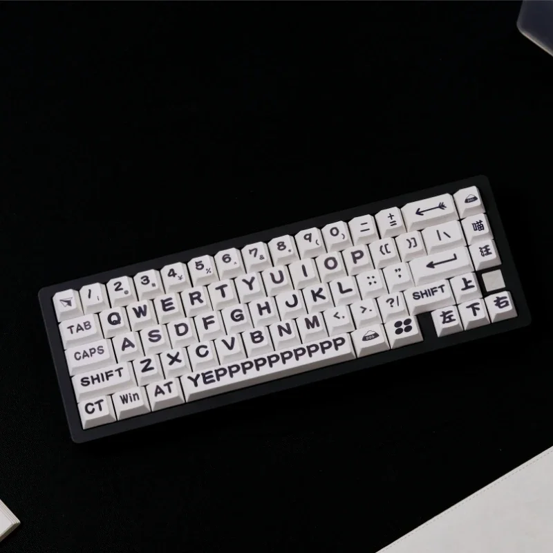 GMK-teclas con perfil de cereza para gatos y perros, 150 teclas, sublimación de tinte PBT para teclado mecánico, accesorios personalizados para juegos DIY - imagen 2