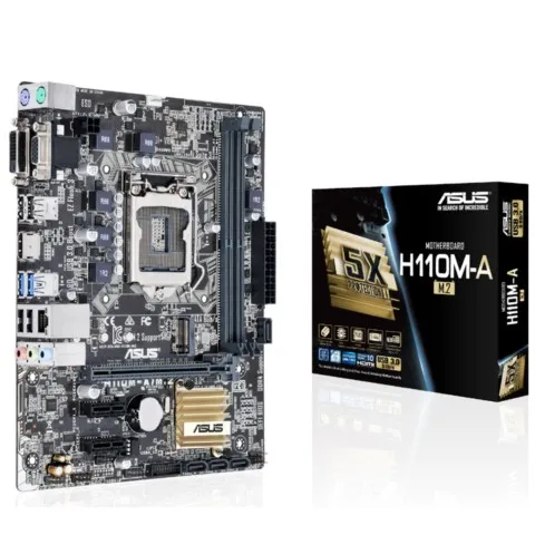 Nueva placa base ASUS H110M-A/M.2 Intel 14nm CPU 4 * SATA III Intel H110 2 * DDR4 DIMM LGA 1151 32G Micro ATX - imagen 2