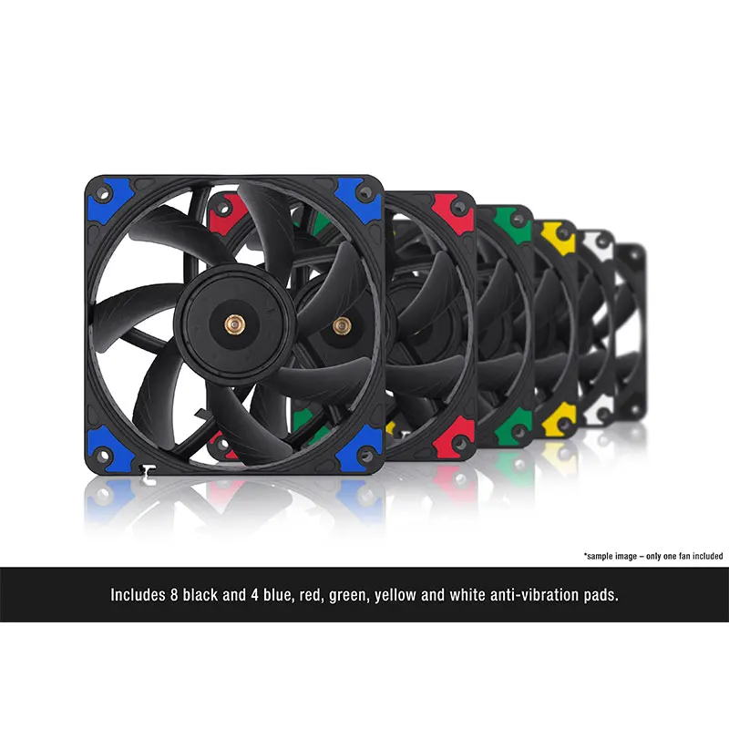 Noctua-ventilador de chasis, NF-A12x15, PWM, 4 pines, 120x120x15mm - imagen 5