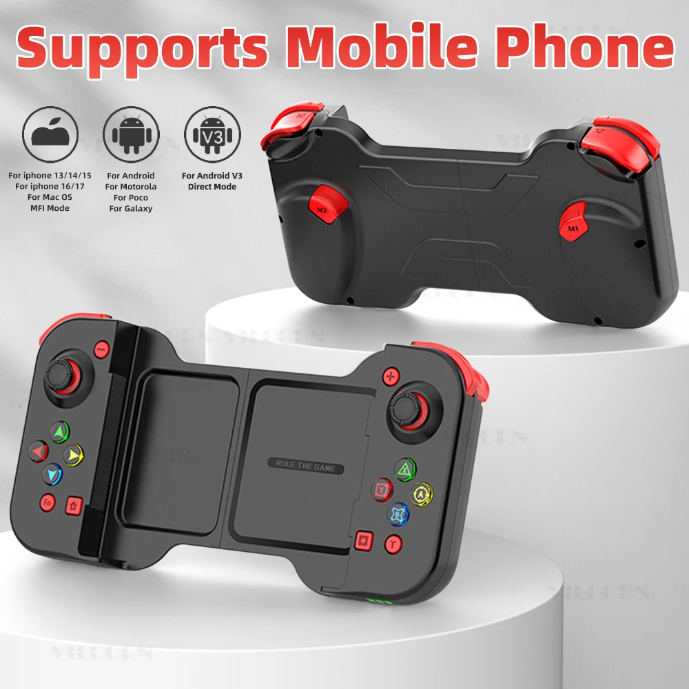 Mando móvil telescópico para Android ios, controlador para Galaxy y Motorola, Joystick móvil, compatible con Xbox Game Pass Cloud Gaming - imagen 2