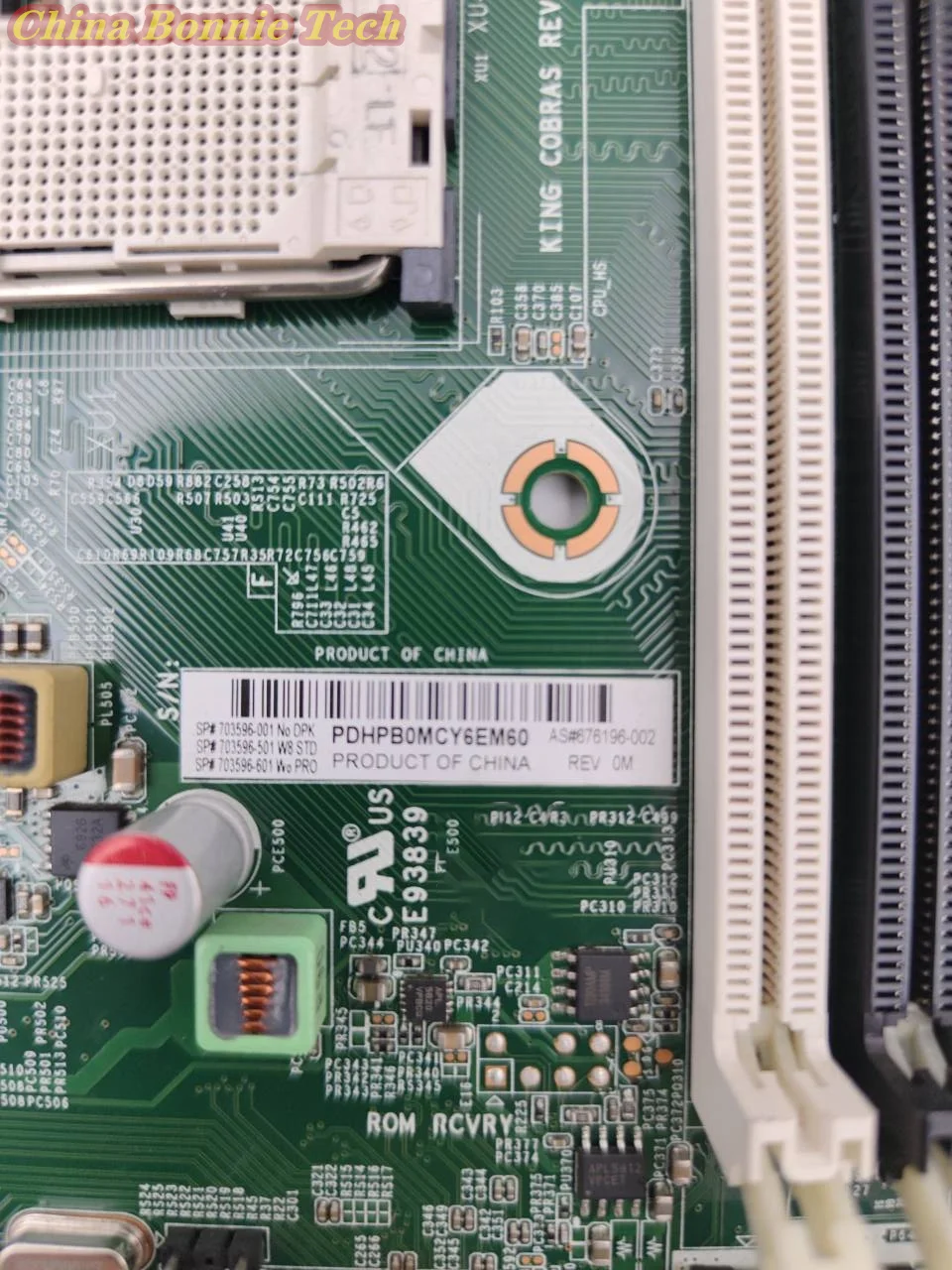 703596-001 676196-002 para placa base de PC de escritorio HP PRO 6305 SFF - imagen 2