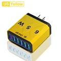 US Plug Yellow