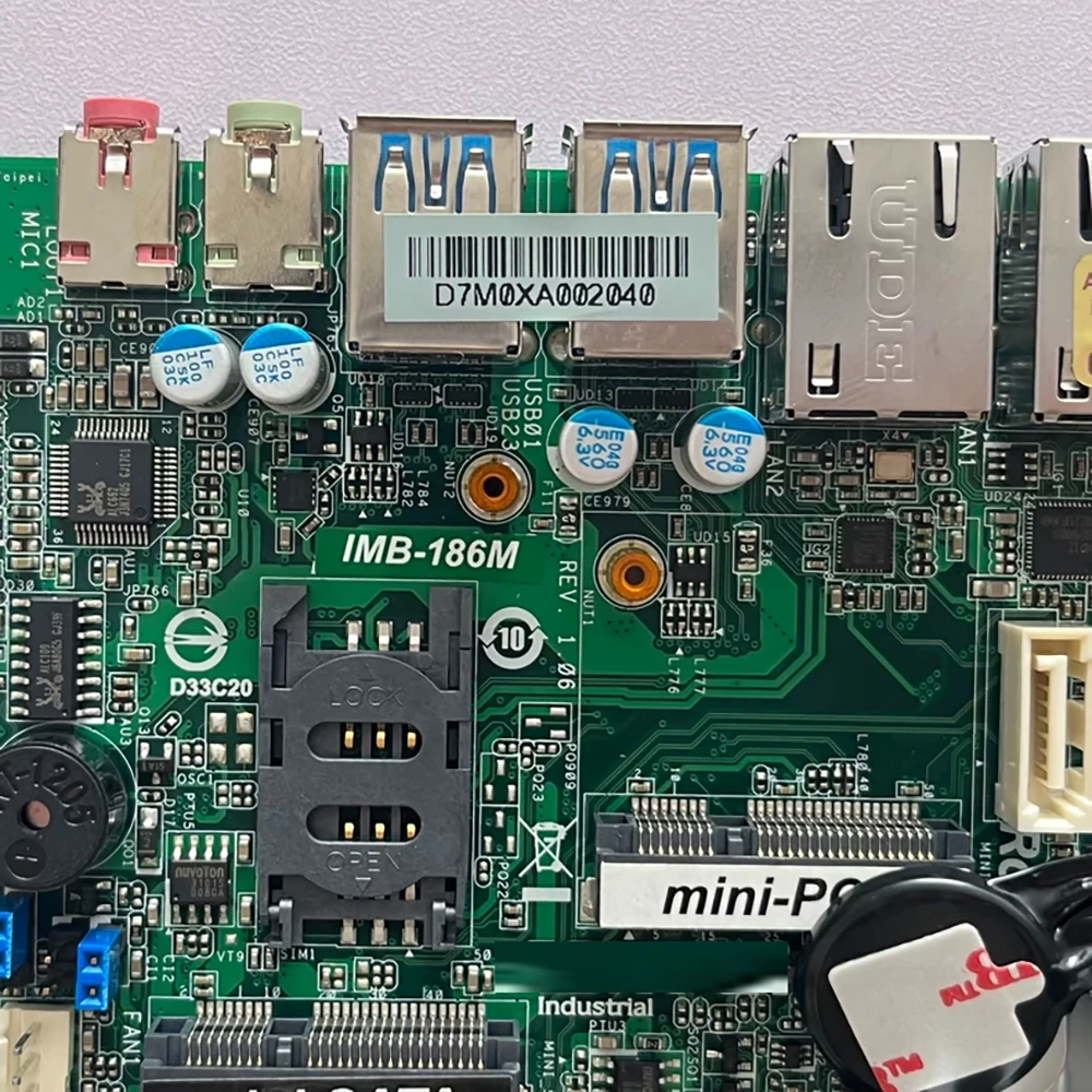 Para placa base de control industrial ASROCK IBM-186M Rev.1.06 - imagen 3