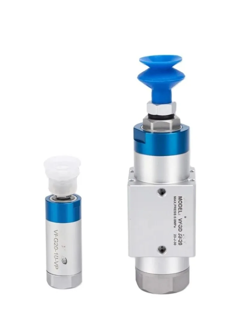 Cilindro neumático VFG20-10-VP ventosa de vacío de una sola acción para pinza robótica 20-20/30-20 accesorios de ventosa automatizados
