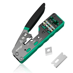 Zoerax Crimpadora RJ45 para cables CAT5e y CAT6
