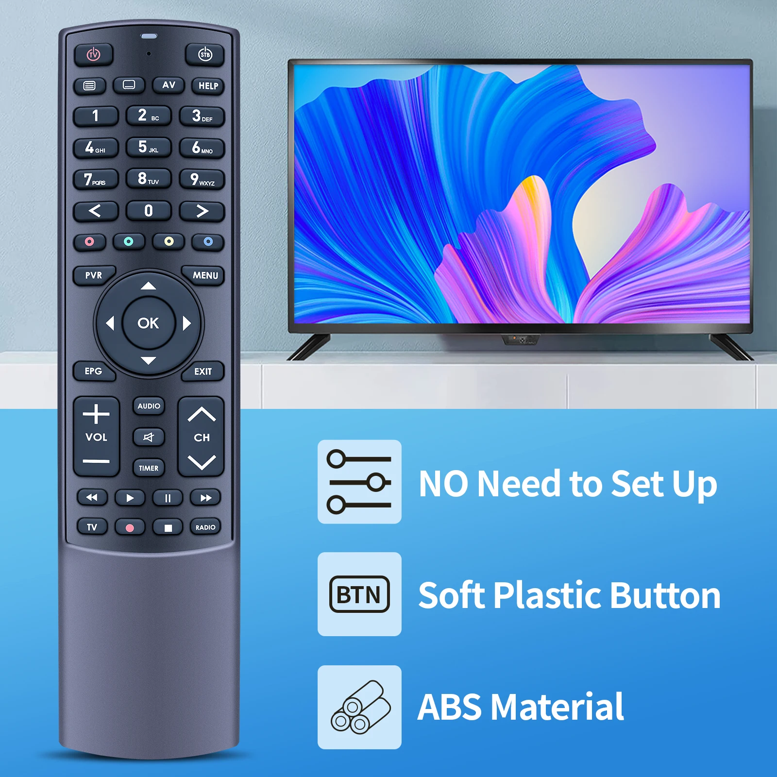 Mando a distancia para VU + Duo, 4K, SE, 1x, DVB-S2X, FBC, sintonizador doble, 2TB, HDD, receptor Linux, UHD, 2160p, TV BOX, nuevo - imagen 3