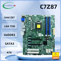 Supermicro C7Z87 Placa Base Intel Z87 LGA 1150 DDR3