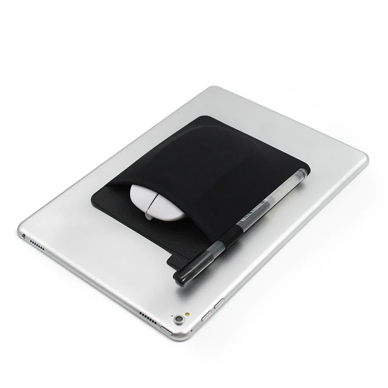 Bolsa de almacenamiento trasera autoadhesiva para ordenador portátil, 1 Uds., ratón, disco duro Digital, accesorios para ordenador portátil, bolsa de almacenamiento, suministros, gran oferta - imagen 5