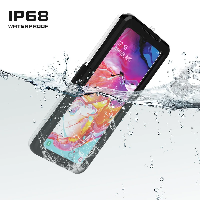 Funda impermeable para Vivo X90, X80, X70, X60, X50 Pro Plus, PC transparente a prueba de golpes, cubierta protectora completa con cordón - imagen 2