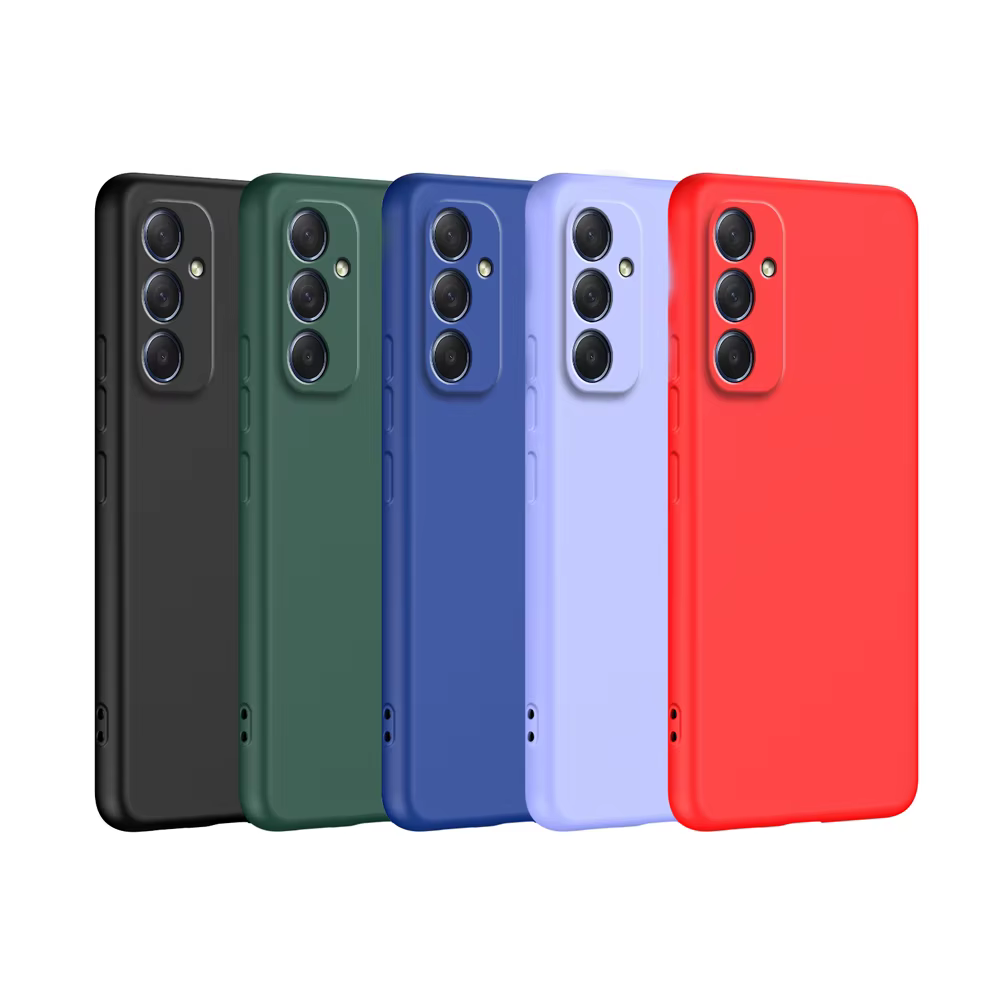 Funda de silicona líquida de lujo TPU para Samsung Galaxy A04S A14 A24 A34 A54 A04 A05 A05S A15 A25 A35 A55 A06 A16 A26 A36 A56 A07 A17