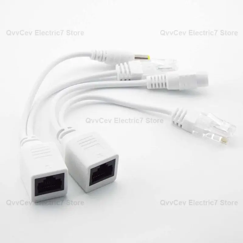Cable adaptador de alimentación pasiva por Ethernet, divisor POE, inyector RJ45, fuente de alimentación para cámara IP - imagen 5