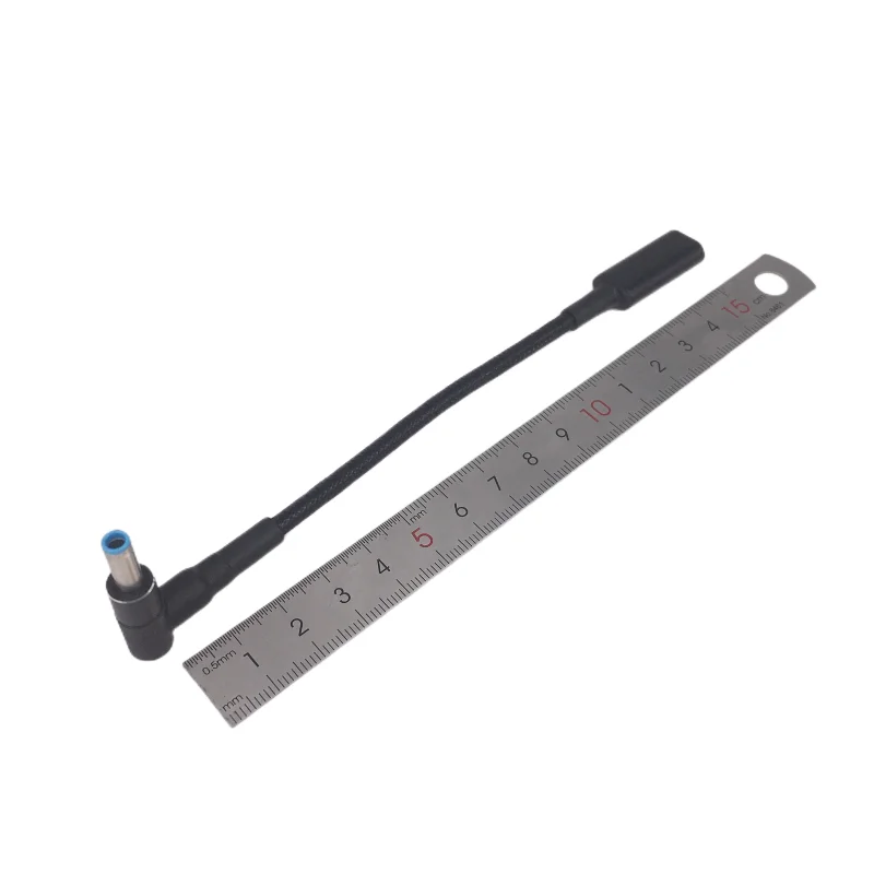 Convertidor de enchufe tipo C a 4,5x3,0mm, Cable de carga rápida USB C PD de 100W para cargador de portátil HP/Dell DC 4,5*3,0 - imagen 2