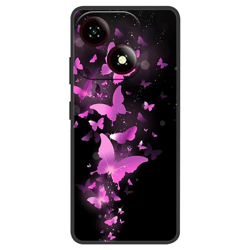 Para ZTE Blade A35e funda de mármol suave mate funda trasera de silicona para ZTE Blade A35 A55 A35e cobertura completa carcasa de teléfono BladeA35e - imagen 5
