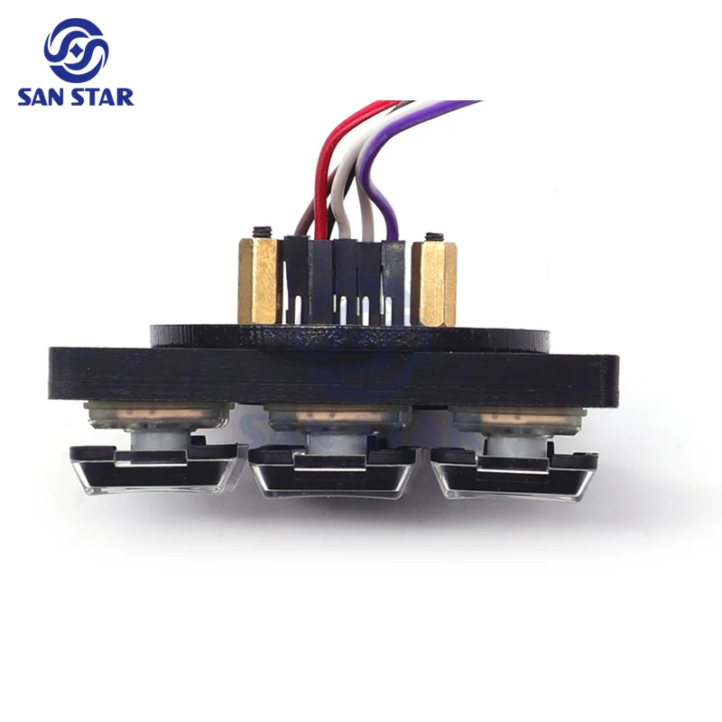 Teclas de movimiento WASD Mixbox Excellence con luces LED para Arcade Hitbox fighstick, palanca de estilo japonés tradicional - imagen 4