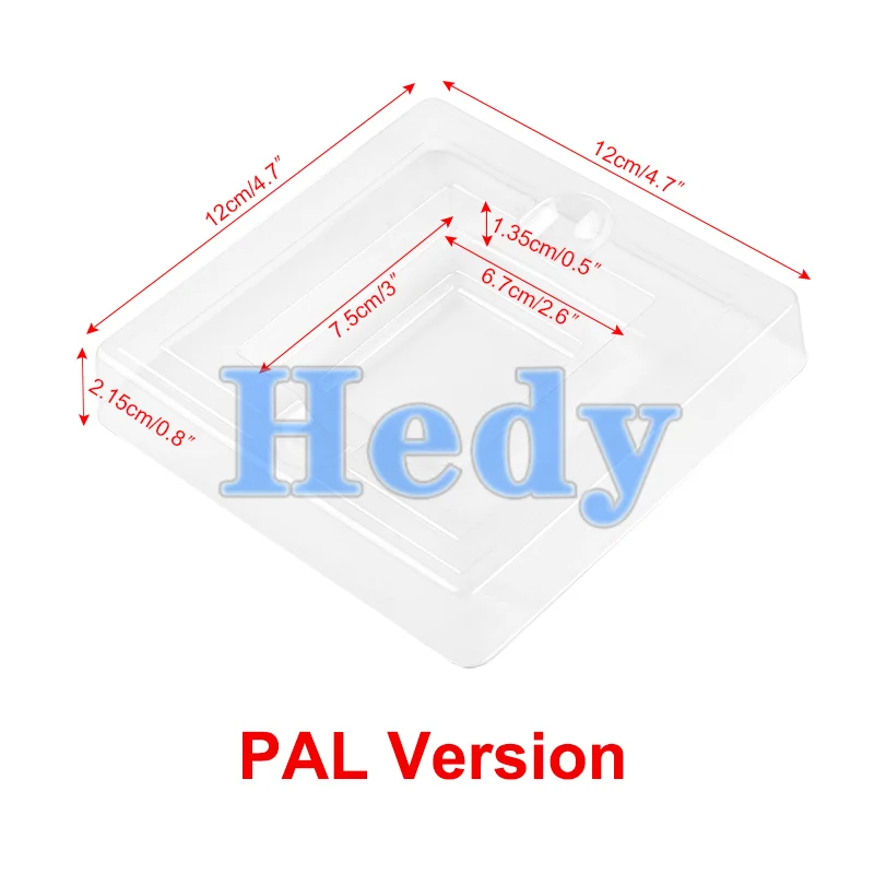 1 Uds. Para GB GBC caja de cartuchos de tarjetas de juego transparente Boxe insertar bandeja interior incrustación para Gameboy Color Mini Japón JP versión EE. UU. UE - imagen 4