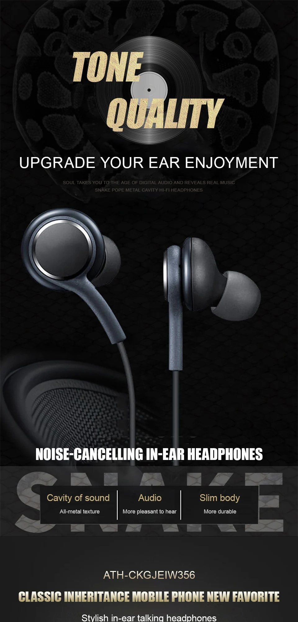 Auriculares originales con cable tipo C para Samsung Galaxy S23, S21, S22 Ultra Plus, 3,5mm, A54, A34, A53, A53, accesorios - imagen 2