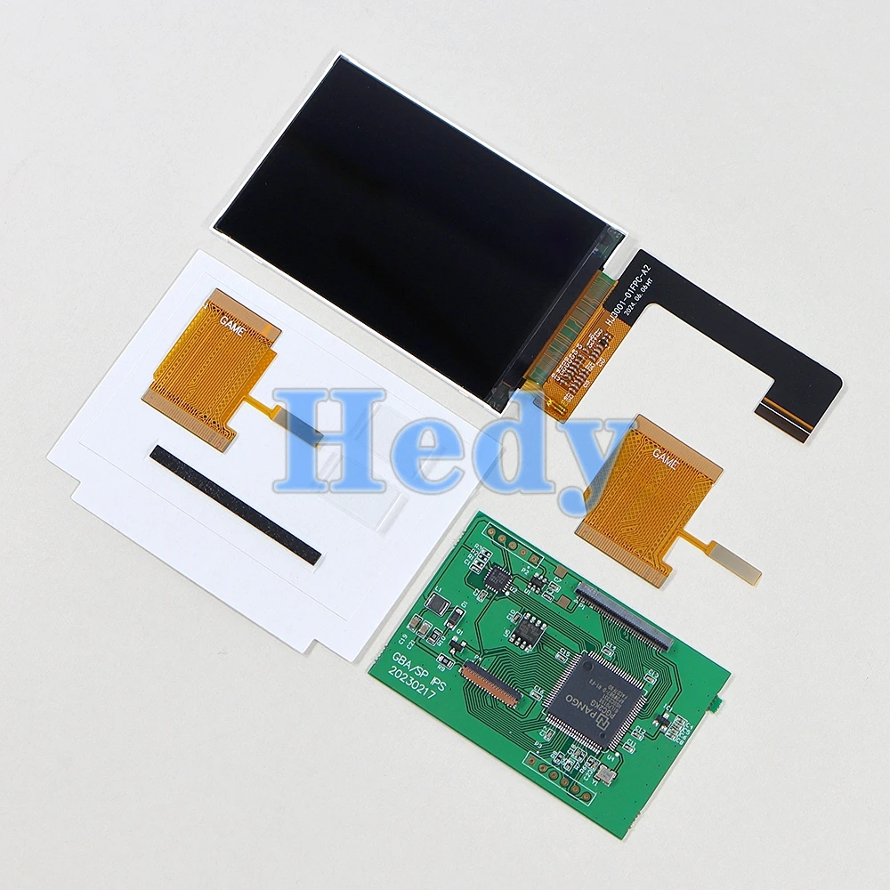 1 Juego para GBA V2.0 IPS GBA pantalla LCD 10 niveles retroiluminación de alto brillo para consola Nintend Gameboy Advance versión V2 - imagen 4