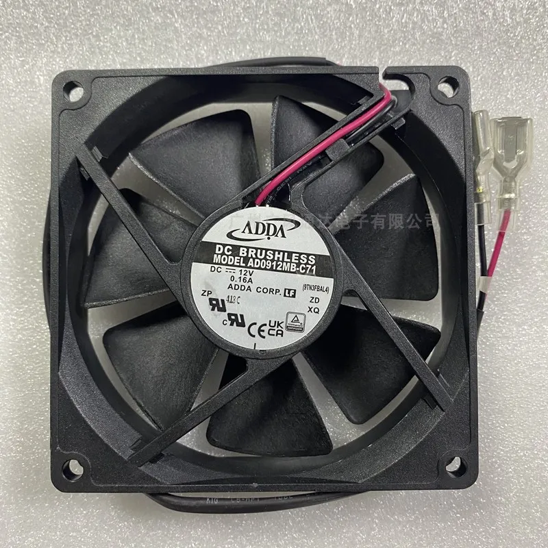 Ventilador Axial de 92mm para ADDA AD0912MB-C71 9CM 9020 12V 0.16A ventilador de refrigeración CC de chasis silencioso - imagen 5