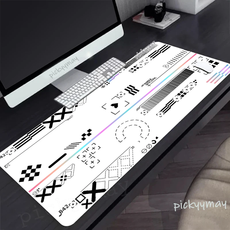 Alfombrillas de ratón, alfombrillas de mesa Printstream, alfombrilla de ratón para ordenador, alfombrilla de escritorio grande de empresa, alfombrillas de ratón grandes para jugadores de 120x55cm, alfombrilla de ratón para jugadores de PC Csgo - imagen 3